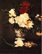 Edouard Manet, Vase of Peonies on a Pedestal